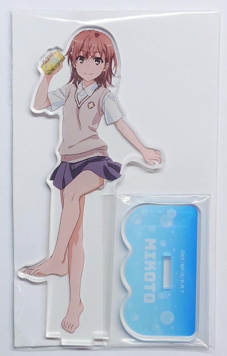 御坂美琴 とある自治体の地域振興 10周年記念 多摩モノレール アクリル